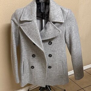Women’s Old Navy Gray Peacoat
